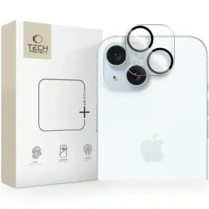 Hurtownia GSM - Szkło na obiektyw aparatu Tech-Protect Cam Fit+ Apple iPhone 14 / 14 Plus / 15 / 15 Plus Clear - THP4282 - {ean13} - Hurt