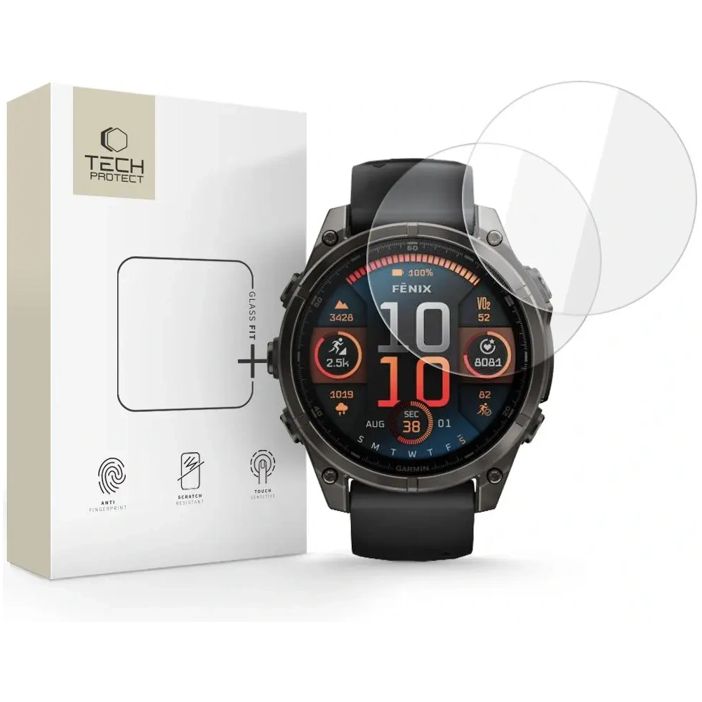 Hurtownia GSM - Tech-Protect Glass Fit+ Garmin Fenix 8 47mm Clar [2 PACHET] - THP4286 - {ean13} - Hurt