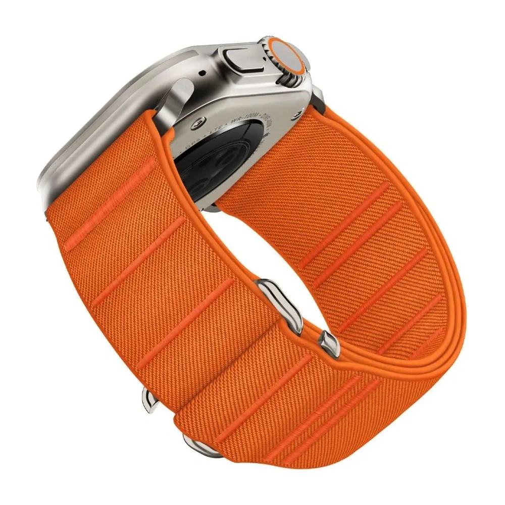 Hurtownia GSM - Tech-Protect Nylon Slip Apple Watch 6/7/8/9/10/SE / Ultra 1 / 2 44/45/46/49mm Narancs - THP4291 - {ean13} - Hurt