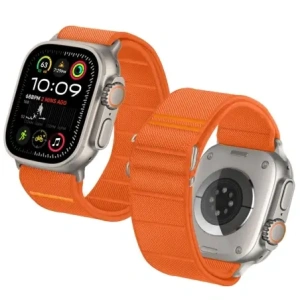 Hurtownia GSM - Tech-Protect Nylon Slip Apple Watch 6/7/8/9/10/SE / Ultra 1 / 2 44/45/46/49mm Narancs - THP4291 - {ean13} - Hurt