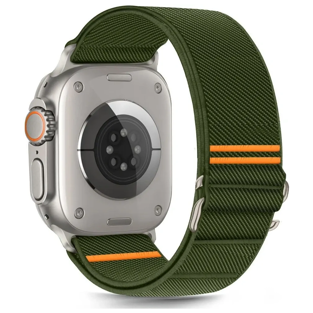 Hurtownia GSM - Tech-Protect Nylon Slip Apple Watch 6/7/8/9/10/SE / Ultra 1/2 44/45/46/49mm Khaki - THP4292 - {ean13} - Hurt