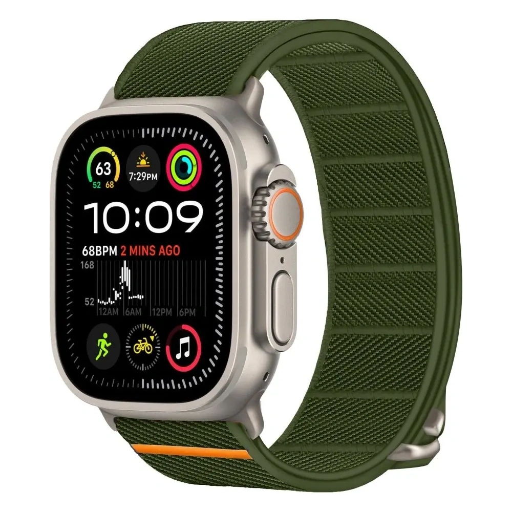 Hurtownia GSM - Tech-Protect Nylon Slip Apple Watch 6/7/8/9/10/SE / Ultra 1/2 44/45/46/49mm Khaki - THP4292 - {ean13} - Hurt