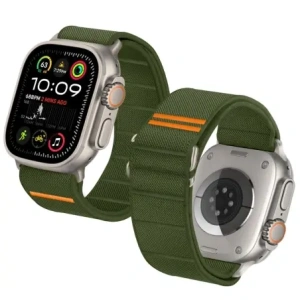 Wholesale Tech-Protect Nylon Slip Apple Watch 6/7/8/9/10/SE / Ultra 1/2 44/45/46/49mm Khaki - THP4292 - {ean13} - Hurt