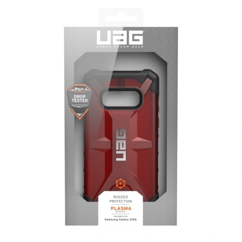 Etui UAG Urban Armor Gear Plasma Samsung Galaxy S10e (czerwone przezroczyste)
