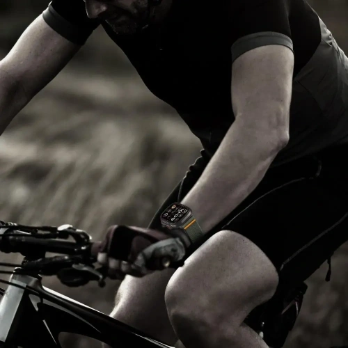 Pasek Tech-Protect Nylon Slip Apple Watch 6/7/8/9/10/SE / Ultra 1/2 44/45/46/49mm Khaki