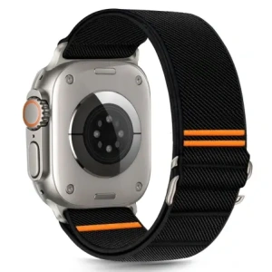 Hurtownia GSM - Tech-Protect Nylon Slip Apple Watch 6/7/8/9/10/SE / Ultra 1/2 44/45/46/49mm Fekete - THP4293 - {ean13} - Hurt