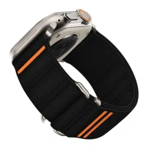 Hurtownia GSM - Tech-Protect Nylon Slip Apple Watch 6/7/8/9/10/SE / Ultra 1/2 44/45/46/49mm Černá - THP4293 - {ean13} - Hurt