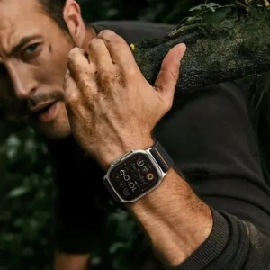 Hurtownia GSM - Tech-Protect Nylon Slip Apple Watch 6/7/8/9/10/SE / Ultra 1/2 44/45/46/49mm Černá - THP4293 - {ean13} - Hurt