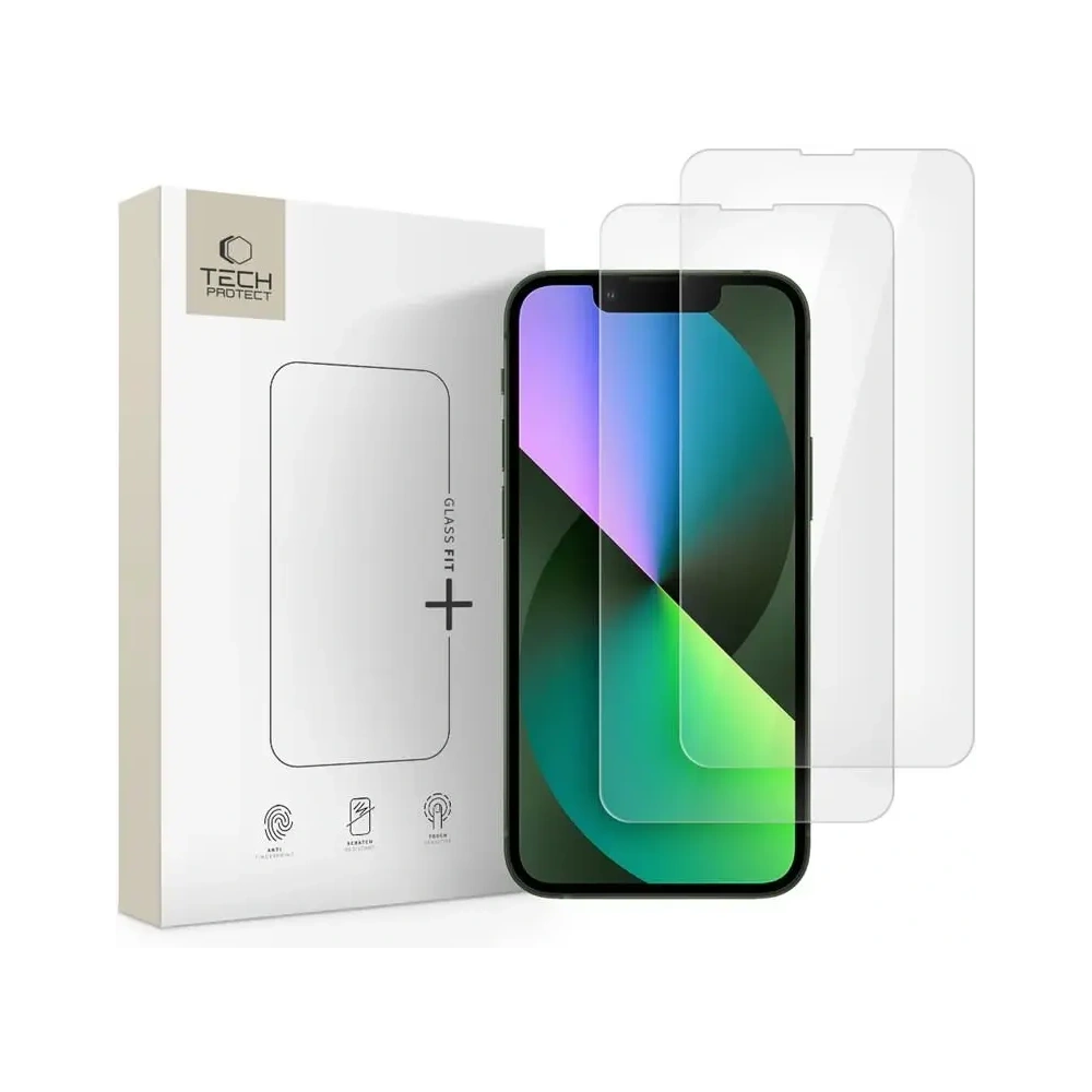 Hurtownia GSM - Tech-Protect Glass Fit+ Apple iPhone 13 Mini Clar [2 PACHET] - THP4294 - {ean13} - Hurt