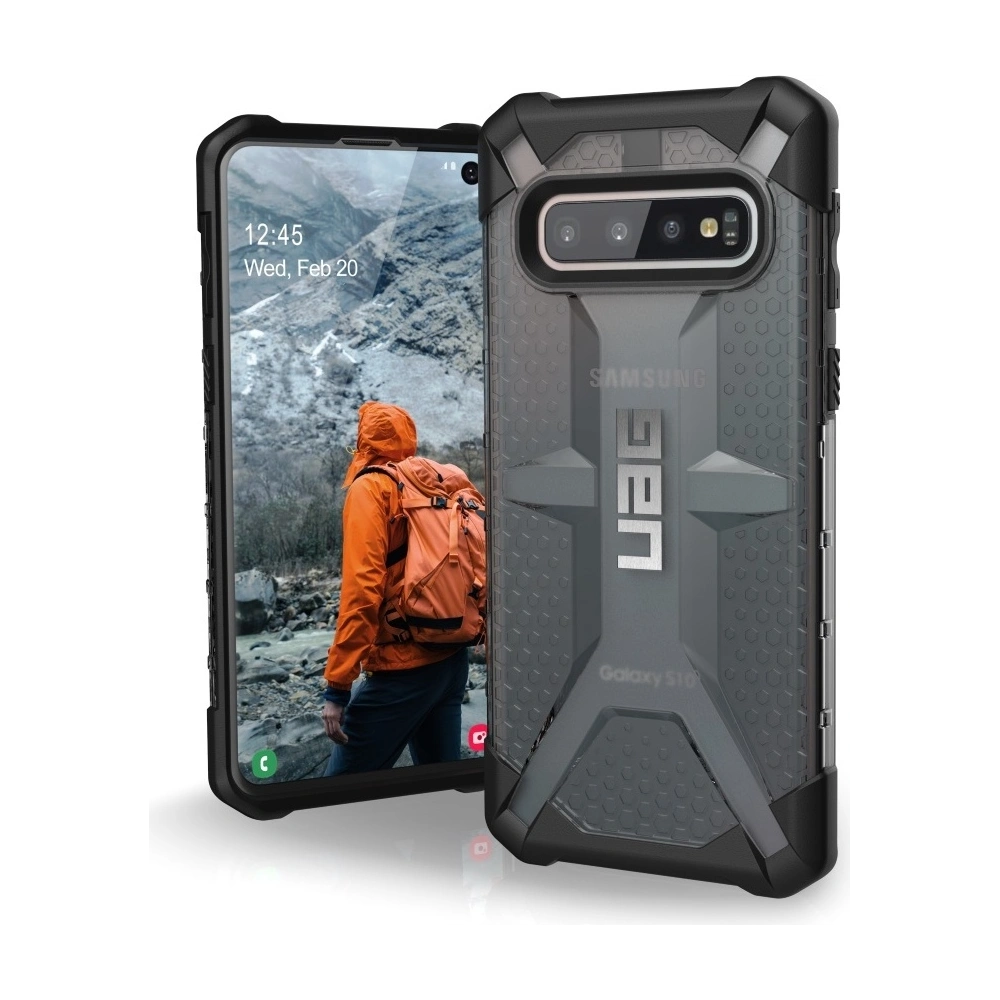 Hurtownia GSM - Etui UAG Urban Armor Gear Plasma Samsung Galaxy S10 (czarne przezroczyste) - UAG249BLKCL - {ean13} - Hurt