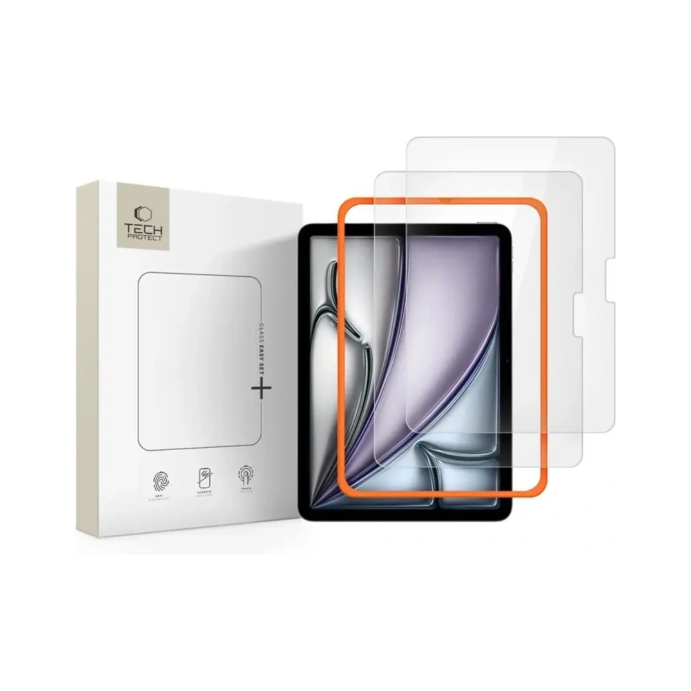Hurtownia GSM - Tech-Protect Easy Set+ Apple iPad Air 11" 2024 / 11" 2025 Čirý [2 BALENÍ] - THP4297 - {ean13} - Hurt