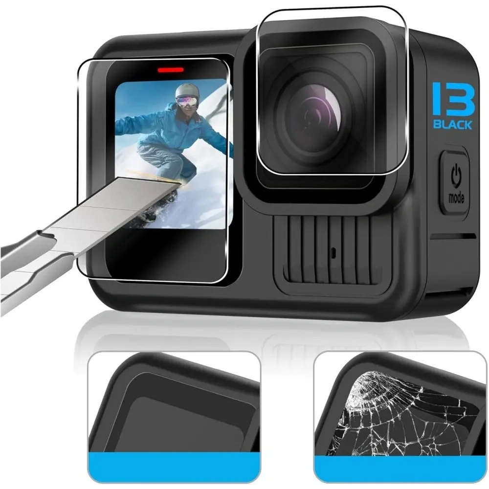 Hurtownia GSM - Tech-Protect Glass Fit+ GoPro Hero 9 / 10 / 11 / 12 Clar [2 PACHET] - THP4298 - {ean13} - Hurt