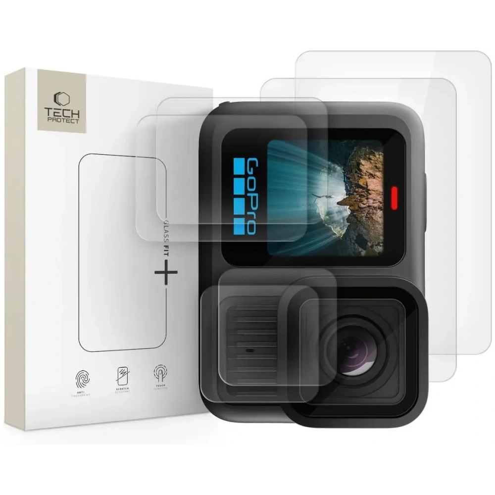 Hurtownia GSM - Szkło hartowane Tech-Protect Glass Fit+ GoPro Hero 13 Clear [2 PACK] - THP4299 - {ean13} - Hurt