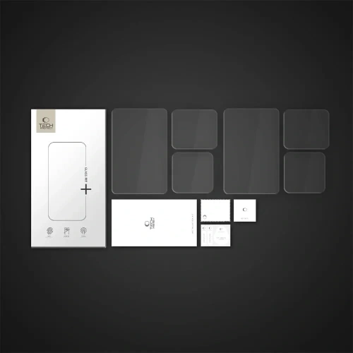 Szkło hartowane Tech-Protect Glass Fit+ GoPro Hero 9 / 10 / 11 / 12 Clear [2 PACK]