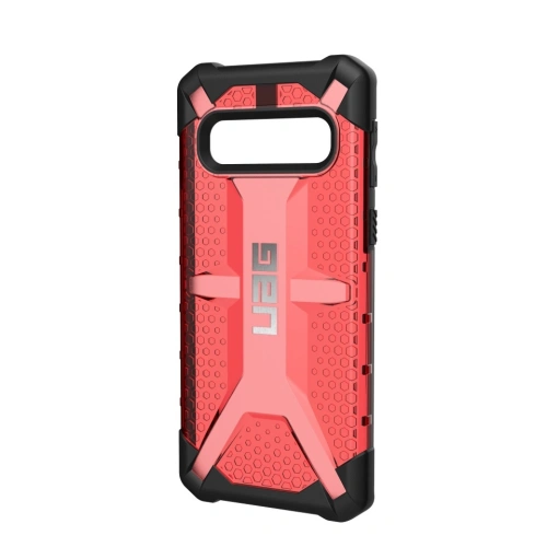 Etui UAG Urban Armor Gear Plasma Samsung Galaxy S10 (czerwone przezroczyste)