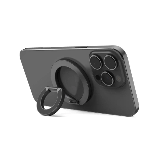 Uchwyt magnetyczny na palec Tech-Protect MMR400 Magnetic MagSafe Phone Ring Black