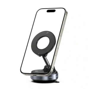 Uchwyt samochodowy na kokpit / do kratki Tech-Protect N60 Magnetic MagSafe Windshield & Dashboard Car Mount Black