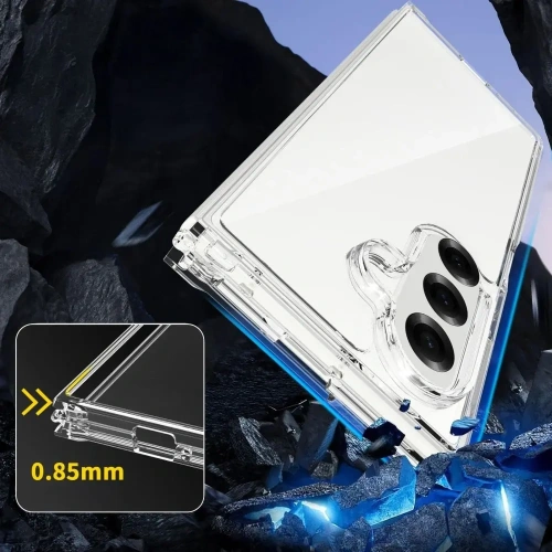 Etui Tech-Protect Flexair Hybrid Samsung Galaxy Z Fold 7 Clear