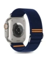Tech-Protect Nylon Slip Apple Watch 6/7/8/9/10/SE/Ultra 1/2 44/45/46/49mm Navy