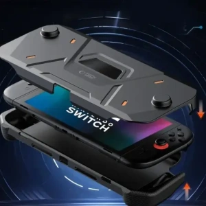 Etui Tech-Protect Carbonox Nintendo Switch 2 Black