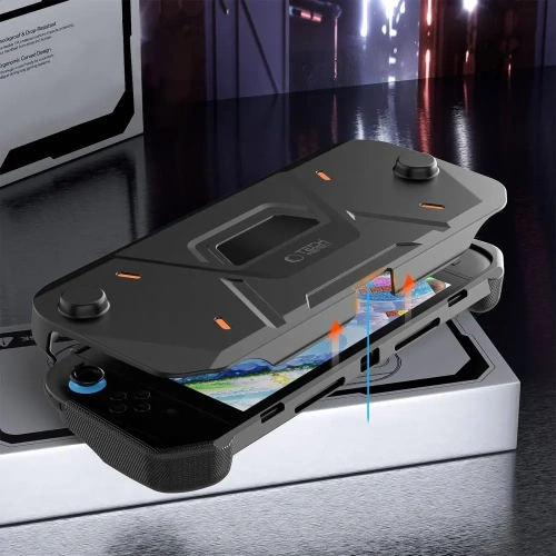 Etui Tech-Protect Carbonox Nintendo Switch 2 Black