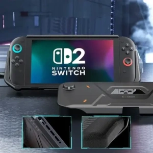 Etui Tech-Protect Carbonox Nintendo Switch 2 Black