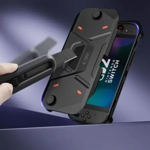 Etui Tech-Protect Carbonox Nintendo Switch 2 Black