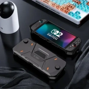 Etui Tech-Protect Carbonox Nintendo Switch 2 Black