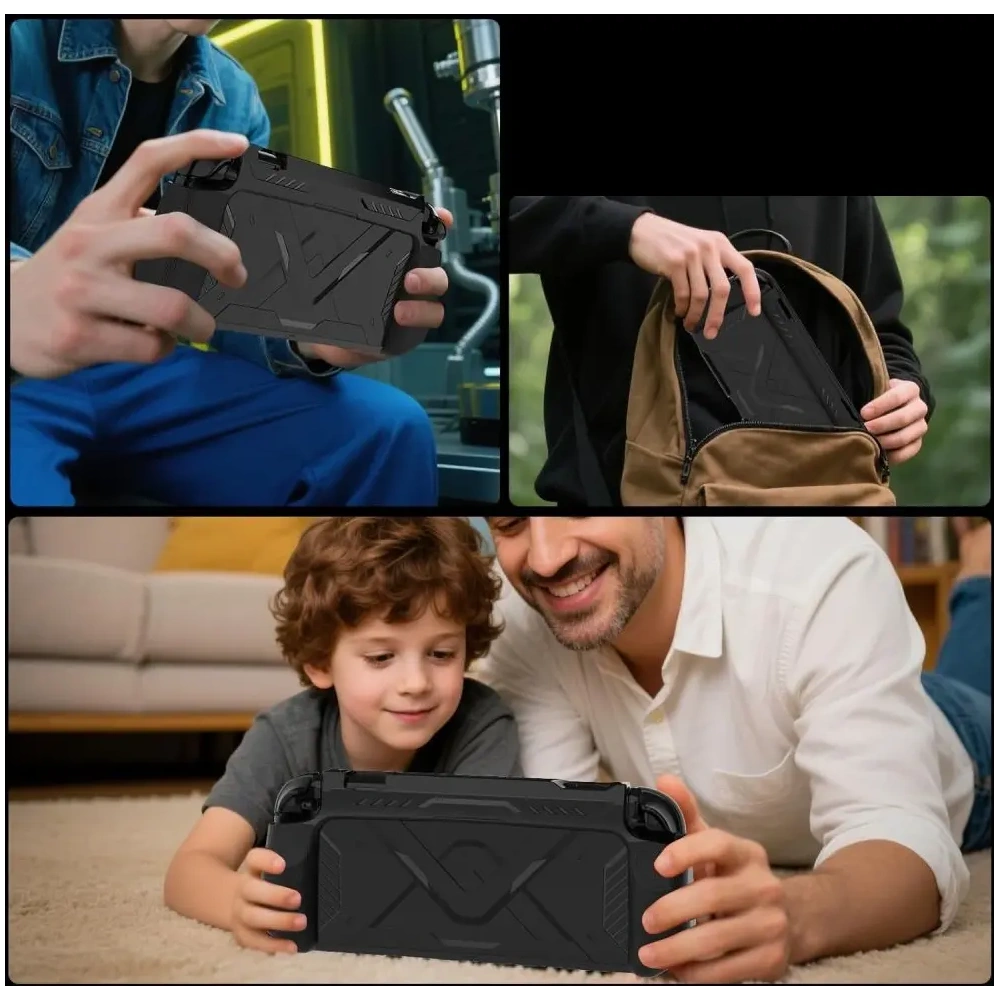 Etui Tech-Protect Carbonox Nintendo Switch 2 Black