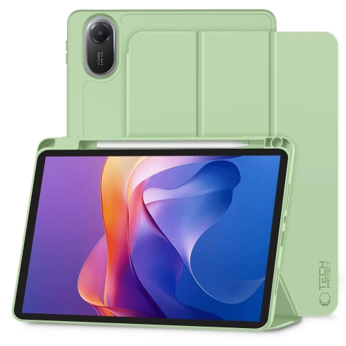 Etui Tech-Protect SmartCase Pen Xiaomi Redmi Pad 2 11.0 Matcha Green