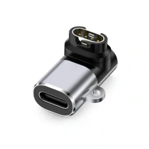 Adapter kątowy Tech-Protect Ultraboost Adapter USB-C / Garmin Watch Grey