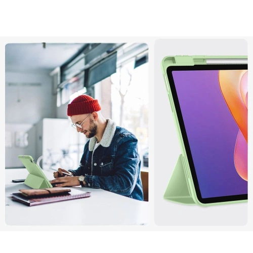 Etui Tech-Protect SmartCase Pen Xiaomi Redmi Pad 2 11.0 Matcha Green