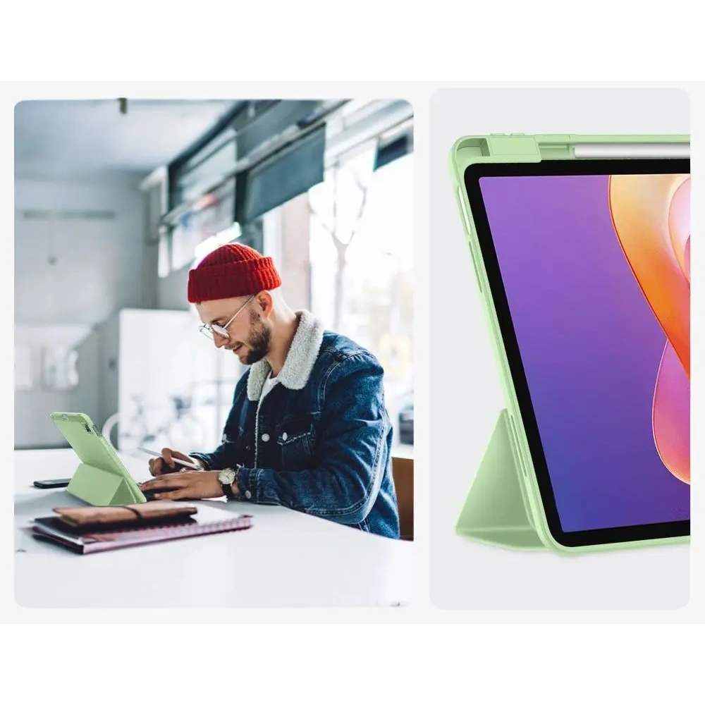 Tech-Protect SmartCase Pen Xiaomi Redmi Pad 2 11.0 Verde Matcha