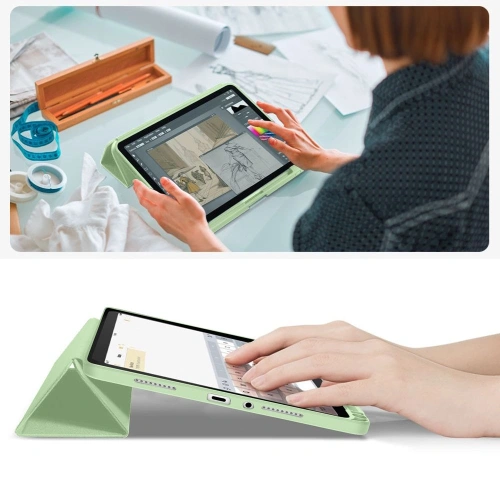 Etui Tech-Protect SmartCase Pen Xiaomi Redmi Pad 2 11.0 Matcha Green