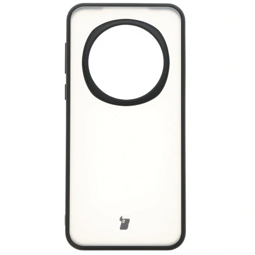 [CR] Etui Bizon Case Angelo do Honor Magic7 Pro przydymione z czarną ramką