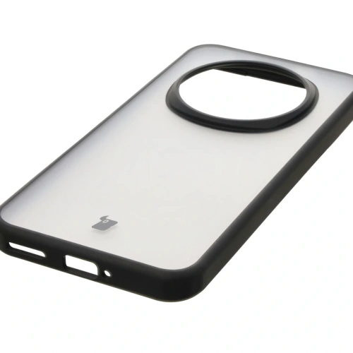 [CR] Etui Bizon Case Angelo do Honor Magic7 Pro przydymione z czarną ramką