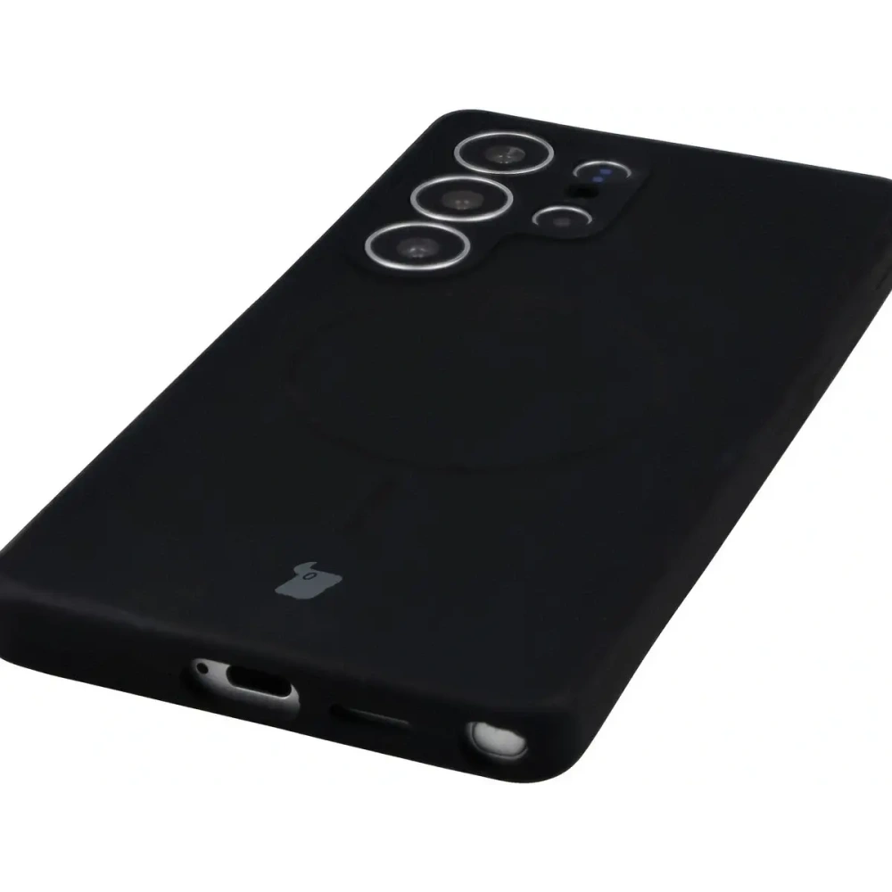 Bizon Soft Case Magnetic Samsung Galaxy S25 Ultra black