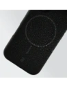 Silikonowe etui z pierścieniem magnetycznym Bizon Soft Case Magnetic do Samsung Galaxy S25 Ultra czarne