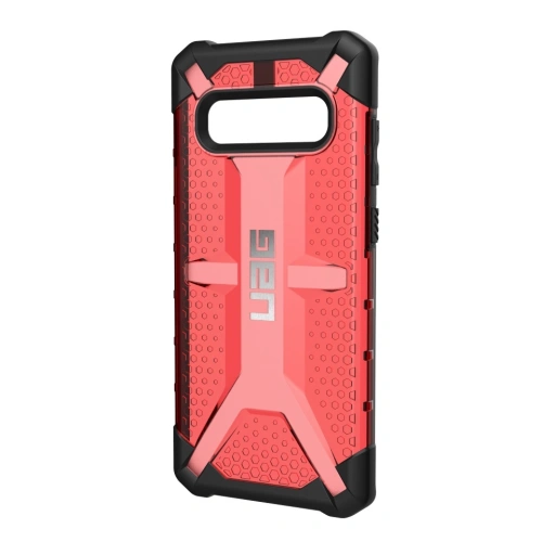 Etui UAG Urban Armor Gear Plasma Samsung Galaxy S10+ Plus (czerwone przezroczyste)
