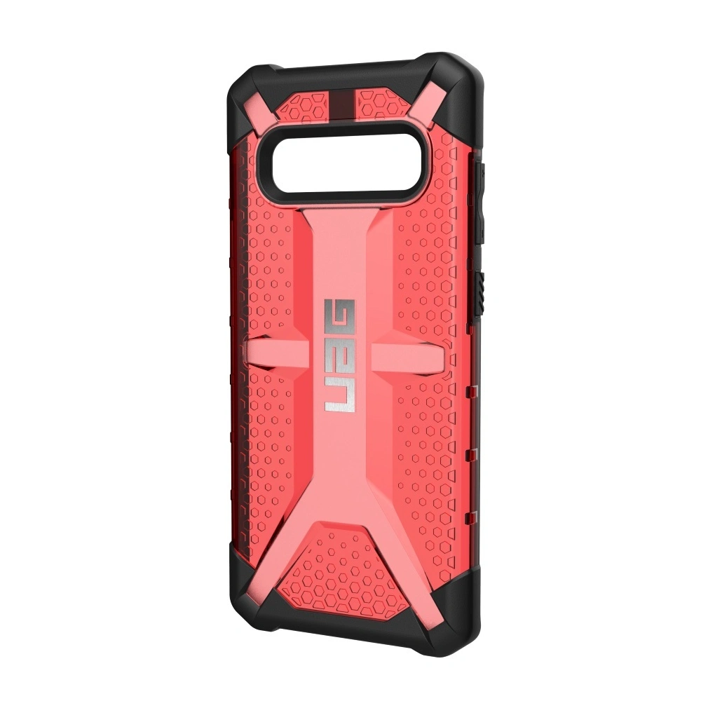 Hurtownia GSM - Etui UAG Urban Armor Gear Plasma Samsung Galaxy S10+ Plus (czerwone przezroczyste) - UAG254REDCL - {ean13} - Hurt