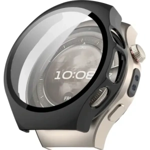 Bizon Case+Skleněný kryt pro Huawei Watch 5 42mm černý