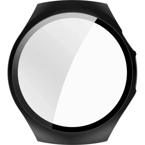 Etui ze szkłem do zegarka Bizon Case+Glass Watch do Huawei Watch 5 42mm czarne