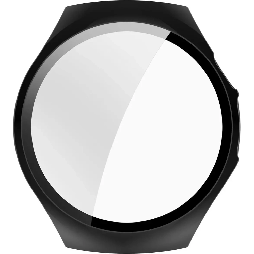 Etui ze szkłem do zegarka Bizon Case+Glass Watch do Huawei Watch 5 42mm czarne