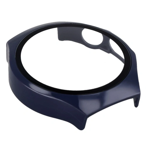 Etui ze szkłem do zegarka Bizon Case+Glass Watch do Huawei Watch 5 42mm niebieskie