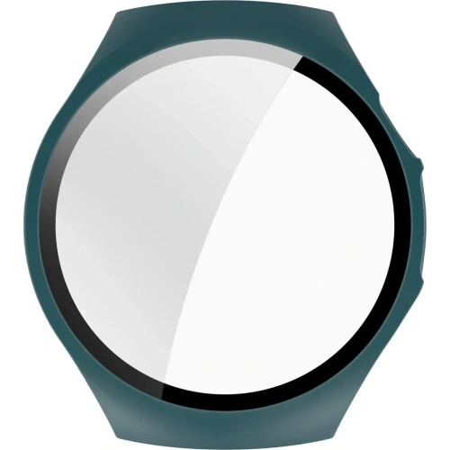 Etui ze szkłem do zegarka Bizon Case+Glass Watch do Huawei Watch 5 42mm zielone