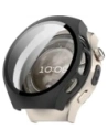 Bizon Case+Üveg Óra Huawei Watch 5 42mm matt fekete