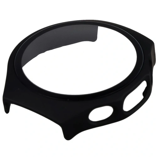 Etui ze szkłem do zegarka Bizon Case+Glass Watch do Huawei Watch 5 42mm matowe czarne