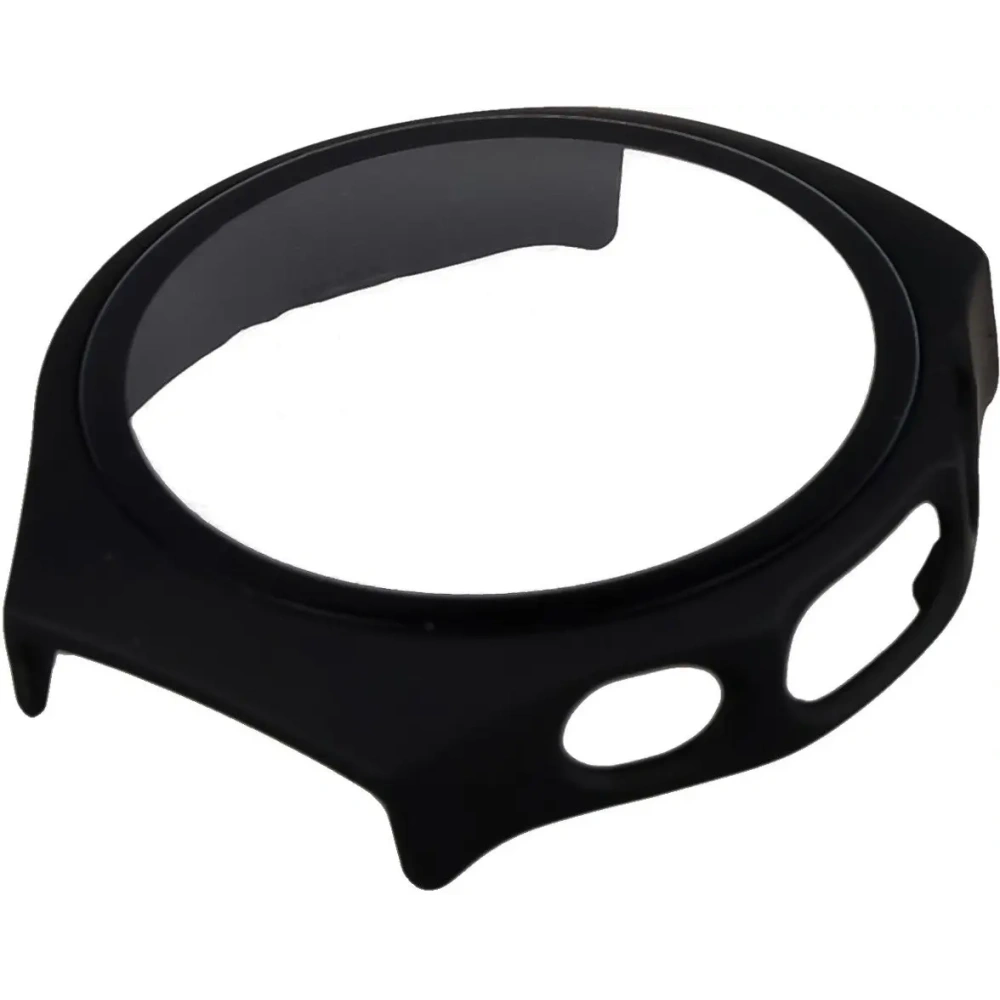 Bizon Case+Sticlă Ceas Huawei Watch 5 42mm negru mat