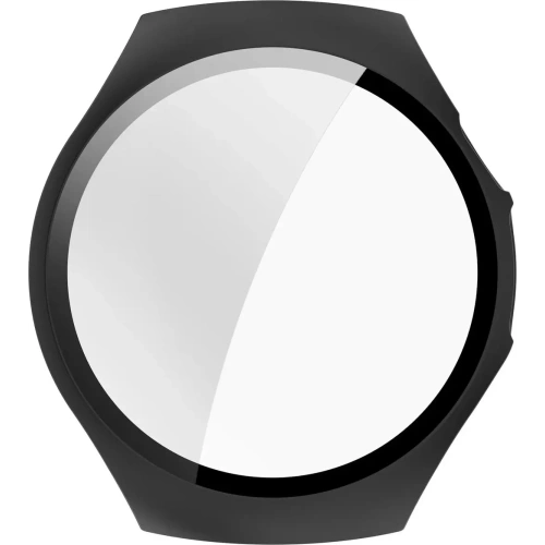 Etui ze szkłem do zegarka Bizon Case+Glass Watch do Huawei Watch 5 42mm matowe czarne