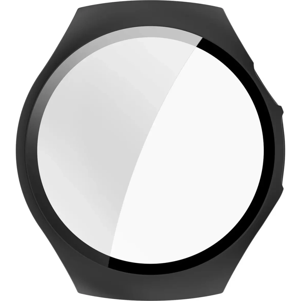 Etui ze szkłem do zegarka Bizon Case+Glass Watch do Huawei Watch 5 42mm matowe czarne